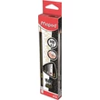 Kép 1/5 - Maped háromszögletű grafitceruza készlet Black Peps Deco - HB (12 db) radírral