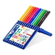 Kép 2/3 - Staedtler háromszögletű színes ceruza készlet - 12 db/csomag - Ergo Soft Box