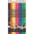 Kép 2/5 - Háromszögletű színes ceruza készlet 12 szín Maped Harry Potter Kids