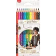 Kép 1/5 - Háromszögletű színes ceruza készlet 12 szín Maped Harry Potter Kids