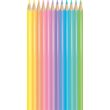 Háromszögletű pasztell színes ceruza készlet 12 szín Color Peps Pastelr Peps Pastel