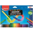 Kép 1/7 - Maped háromszögletű színes ceruza készlet - 24 db Color Peps Infinity