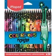 Kép 1/5 - Maped Color Peps Monster színes ceruza készlet 24 szín