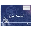 Kép 1/2 - Victoria félfamentes B4 vázlatfüzet