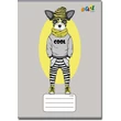 Kép 2/4 - Victoria Animal Fashion vonalas füzet 4. osztálytól - kutyás