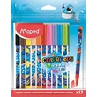 Kép 1/6 - Filctoll készlet Maped Color Peps Ocean Life 12 szín