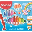 Kép 1/2 - Maped Color Peps Jumbo filctoll készlet 12 szín