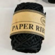 Papírzsineg / papír kötél - fekete Cre Art