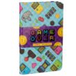 Game Over A6 gumipántos vonalas notesz / napló