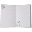 Kép 3/4 - Pandás napló plüss borítóval - A5 - Fluffies vonalas notesz
