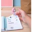 Kép 8/9 - Pusheen cicás napi tervező 2020 - keményfedelű gumis határidőnapló