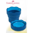 Kép 1/2 - Ecsettál összecsukható - Faber-Castell Click&amp;Go - kék
