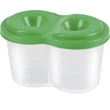 Kép 2/4 - Dupla ecsettál fedéllel Pantaplast Simple