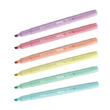 Szövegkiemelő készlet - Colorino Pastel - 6 pasztell szín/csomag