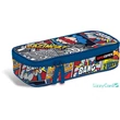 Kép 1/2 - Bazinga ovális textil bedobálós tolltartó - Supercomics