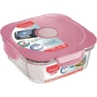 Kép 1/4 - Ételtartó doboz Maped Picnik Concept Adult üveg doboz - 1200 ml - rózsaszín