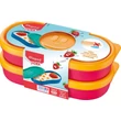 Kép 1/2 - Uzsonnás snack doboz - Maped Picnik Concept Kids Snack 2 db/csomag - pink