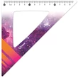 Kép 3/3 - Vonalzó készlet 4 db-os - Maped Cosmic - rózsaszín