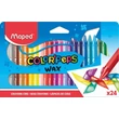 Kép 1/2 - Maped Color Peps Wax háromszögletű zsírkréta 24 szín