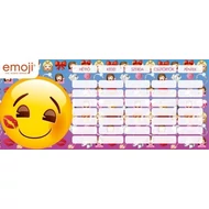 Emoji órarend - mini - Girls