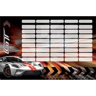Ford GT nagy órarend - Silver