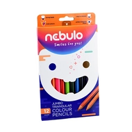 Nebuló háromszögletű Jumbo színes ceruza készlet - 12 szín/csomag
