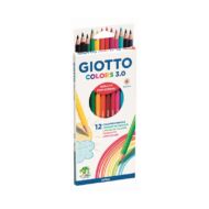 Színes ceruza készlet hatszögletű - GIOTTO Colors 3.0 - 12 szín