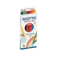 Színes ceruza készlet hatszögletű - GIOTTO Colors 3.0 - 24 szín