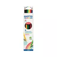 Színes ceruza készlet hatszögletű - GIOTTO Colors 3.0 - 6 szín
