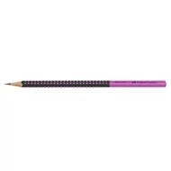 Faber-Castell Grip Two Tone grafitceruza kéttónusú fekete/pink HB Faber-Castell Grip Two Tone grafitceruza kéttónusú fekete/pink HB