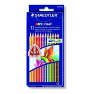 Staedtler háromszögletű színes ceruza készlet - 12 db/csomag - Noris Club