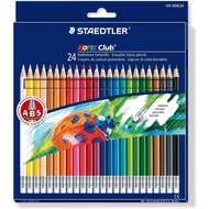 Staedtler hatszögletű színes ceruza készlet radírvéggel - 24 db/csomag - Noris Club