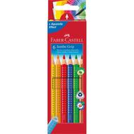 Színes ceruza készlet háromszögletű - 12 db/csomag - Faber-Castell Jumbo Grip