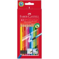 Színes ceruza készlet hatszögletű - 12 db/csomag - Faber-Castell radíros
