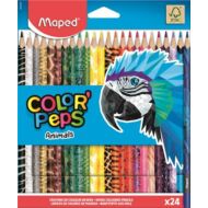 Maped Color Peps Animal színes ceruza készlet 24 szín