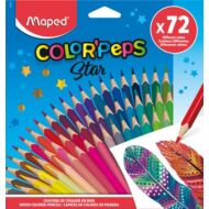 Maped Color Peps Star színes ceruza készlet 72 szín