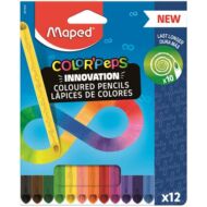 Maped háromszögletű színes ceruza készlet - 12 db Color Peps Infinity