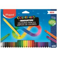 Maped háromszögletű színes ceruza készlet - 24 db Color Peps Infinity