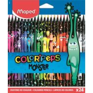 Maped Color Peps Monster színes ceruza készlet 24 szín