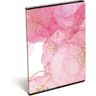 XRCise Look Prémium kockás tűzött füzet - A4 40 lapos - SIX rózsaszín