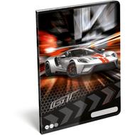 Sportkocsis kockás füzet - A4 - 87-32 - Ford GT Silver
