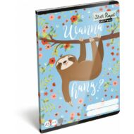 Lollipop Sloth Royal lajháros kockás füzet 