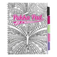 Regiszteres vonalas spirálfüzet - A4 100 lap - PUKKA Pad Project Book