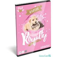 Kutyás cicás szótár A5 füzet Little Friends Pink