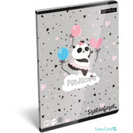 Panda-unikornisos szótár A5 füzet - Lollipop Pandacorn