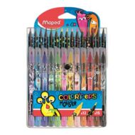 Filctoll és színes ceruza készlet Maped Color Peps Special Pack - Monster