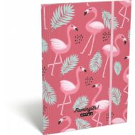 Lollipop Flaming-oh Flamingós A4 gumis mappa
