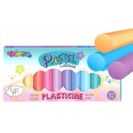 Gyurma készlet színes pasztell 12 db/csomag - Colorino Pastel