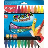 Maped Olajpasztell kréta Color Peps 24 szín