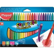 Maped Color Peps PlastiClean zsírkréta - 24 szín